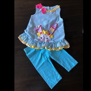 Little girls Easter outfit